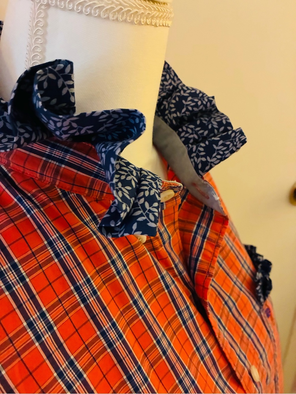 Up-Cycled Embellished Shirt - Picture 2 of 6